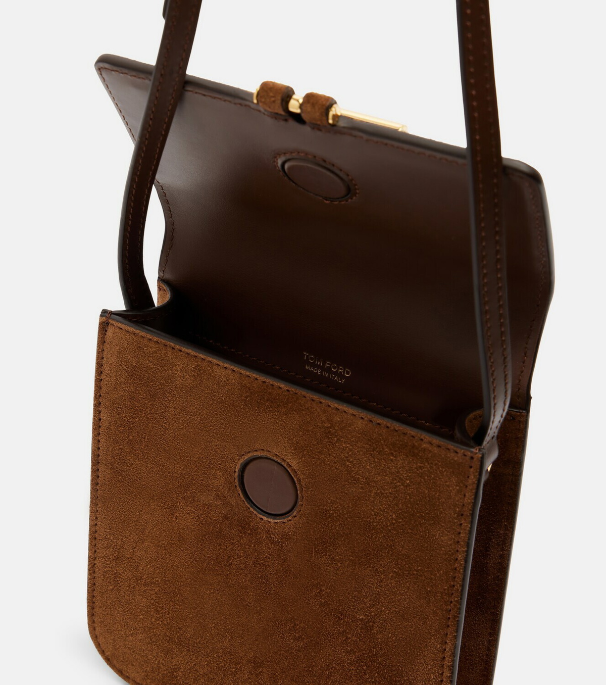 Tom Ford Tara Mini suede crossbody bag