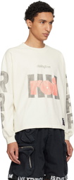 Rivington Roi Rebis Off-White 'Roi' Garden Long Sleeve T-shirt