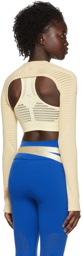 Nike Off-White & Beige MMW Edition Nylon Bra Set