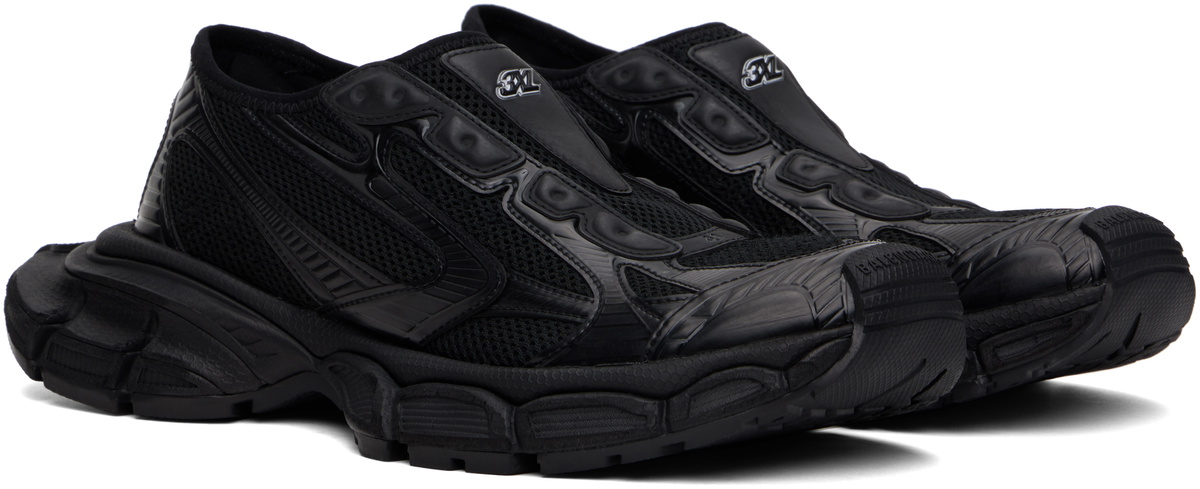 Balenciaga Black 3XL Slip On Sneakers