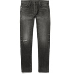 John Elliott - Slim-Fit Distressed Denim Jeans - Men - Gray