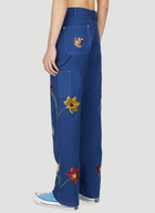 Sky High Farm Workwear Embroidered Cargo Pants