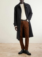 Massimo Alba - Alunga Straight-Leg Cotton-Corduroy Trousers - Brown