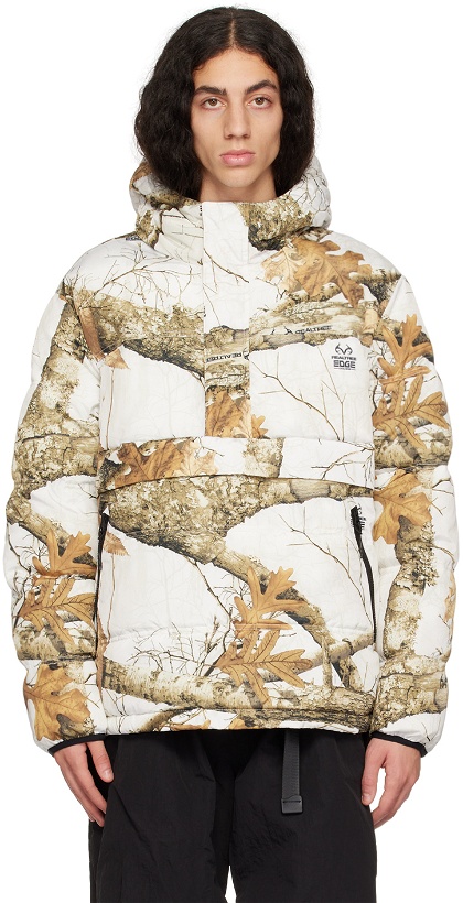 Photo: The Very Warm White Realtree EDGE® Edition Anorak Puffer Jacket