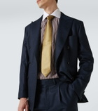 Brioni Printed silk tie