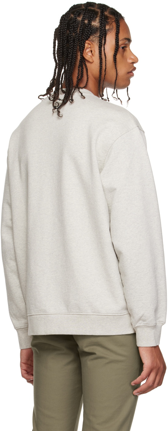 ANOTHER ASPECT Gray Rib Sweatshirt