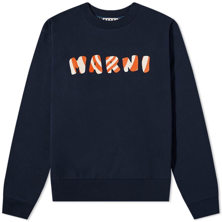 Photo: Marni Spiral Logo Crew Sweat