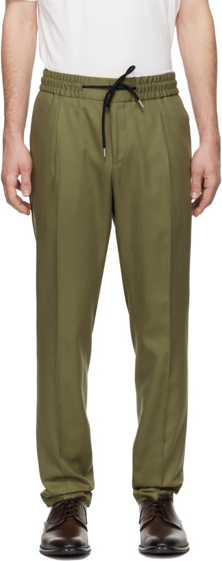 Photo: Hugo Khaki Slim-Fit Trousers