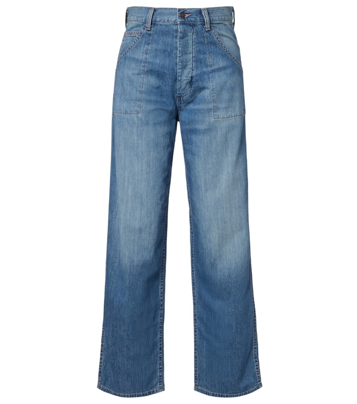 Photo: Nili Lotan Whitney wide-leg jeans
