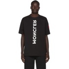Moncler Grenoble Black Maglia Logotype T-Shirt