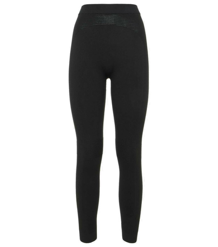 Photo: Loro Piana Ribbed-knit silk-blend leggings