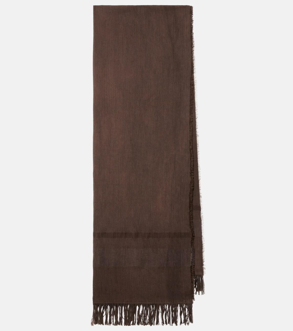 The Row Merisi cotton and linen scarf