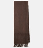 The Row Merisi cotton and linen scarf