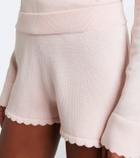 Posse Maisie knitted wool shorts