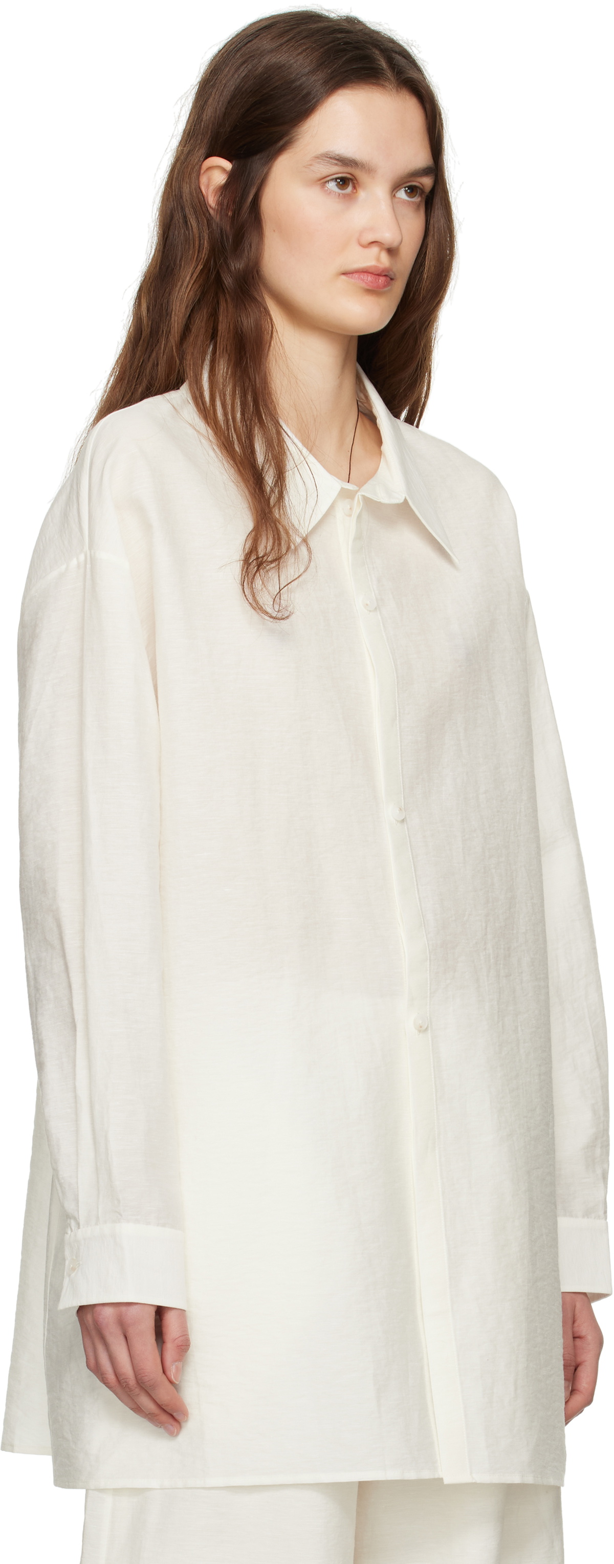 Ruohan Off-White Classic Shirt