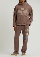 Honor The Gift Studio Printed Cotton Sweatpants Brown