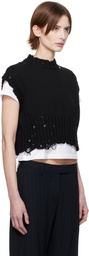 Marni Black Sleeveless Crewneck Sweater