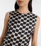 'S Max Mara Ronchi printed silk jumpsuit