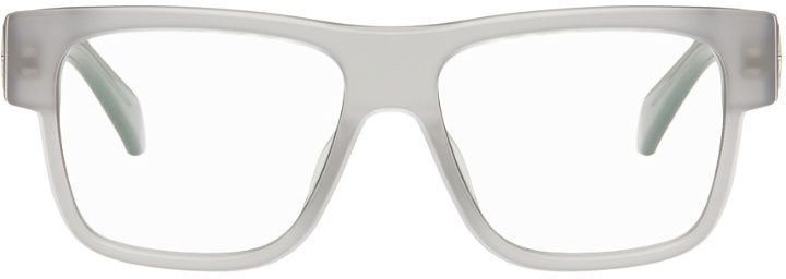 Photo: Off-White Gray Optical Style 60 Glasses
