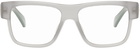 Off-White Gray Optical Style 60 Glasses