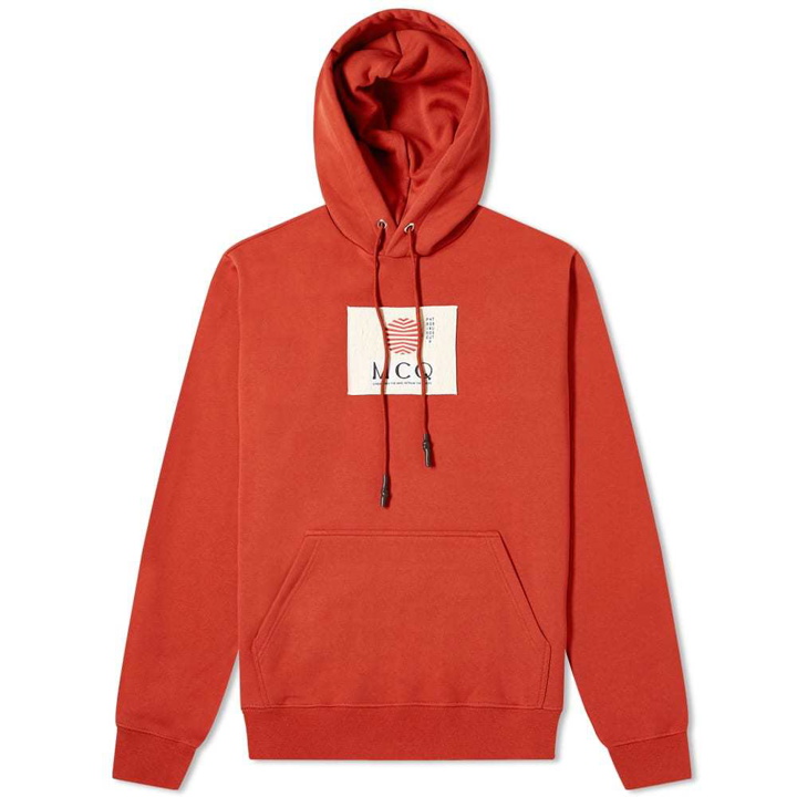 Photo: McQ Alexander McQueen Box Sunlogo Popover Hoody