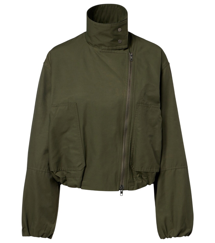 Photo: Vince Cotton-blend bomber jacket