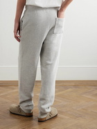 Cherry Los Angeles - Horse Power Logo-Embroidered Cotton-Jersey Sweatpants - Gray