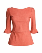 Chiara Boni La Petite Robe Womens Top Rust