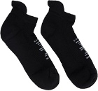Satisfy Two-Pack Black & White Merino Low Socks