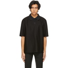 System Black Jersey Polo