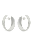 Agmes Daphne Sterling Silver Hoop Earrings - One Size
