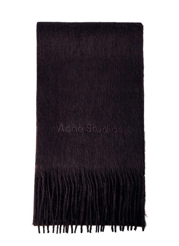 Photo: Acne Studios Logo Wool Scarf