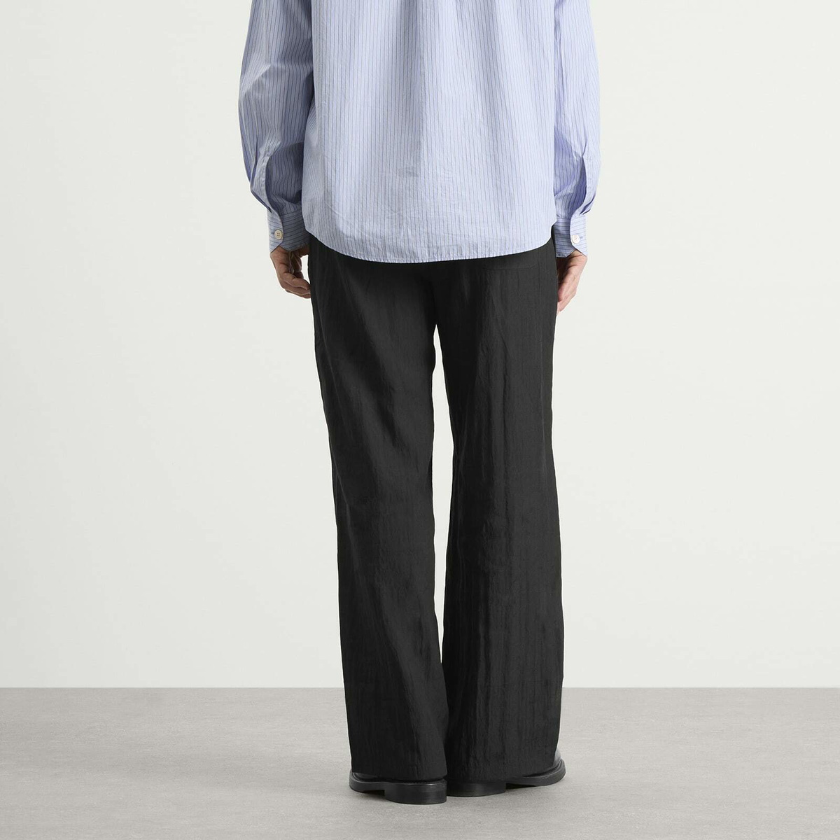 Our Legacy Men's Leisure Trouser in Soot Black Our Legacy