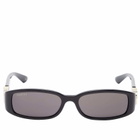 Gucci Women's Hailey Sunglasses in Black/Grey 