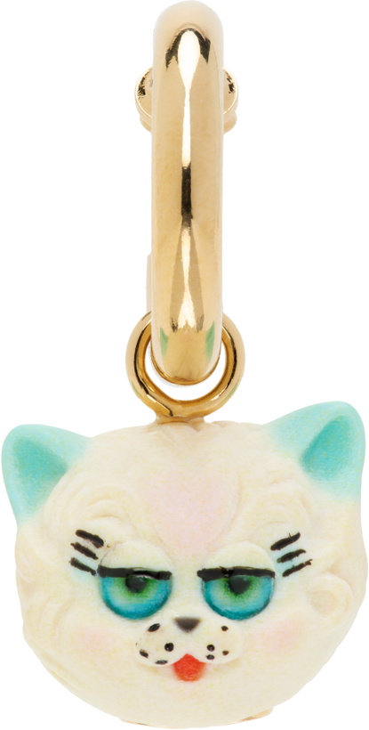 Photo: Valentino Garavani 'Le Chat De La Maison' Clip-On Single Earring
