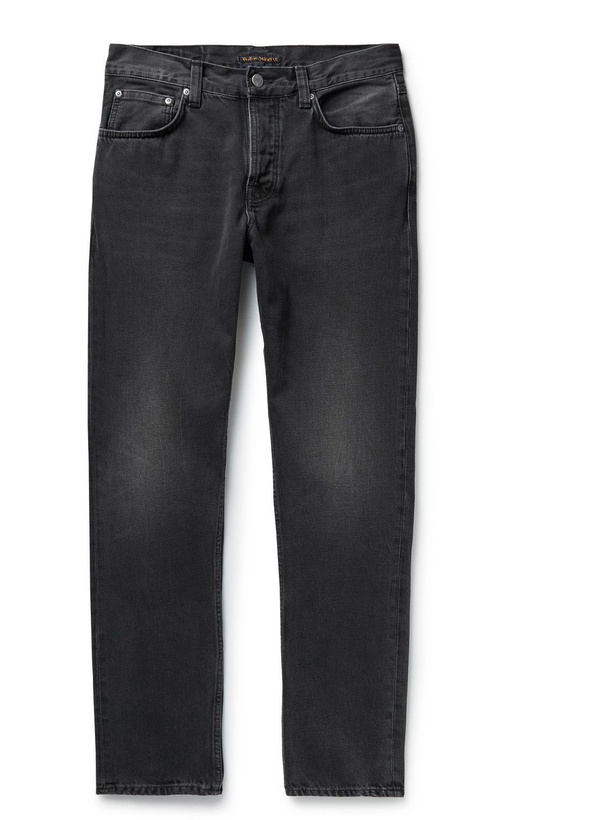 Photo: Nudie Jeans - Steady Eddie II Tapered Organic Jeans - Black