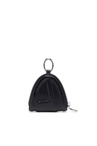 Diesel Logo-embossed leather coin purse - Small Wallets - Unisex - Black