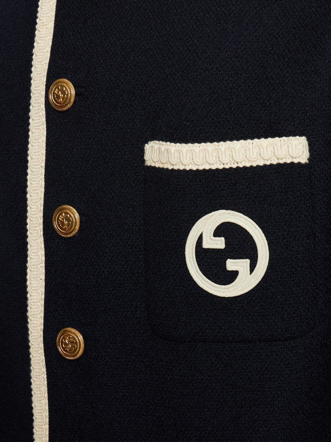 GUCCIカシミヤwoolツイードジャケット グッチ レディース ウェアGGツイード ジャケット | GUCCI公式