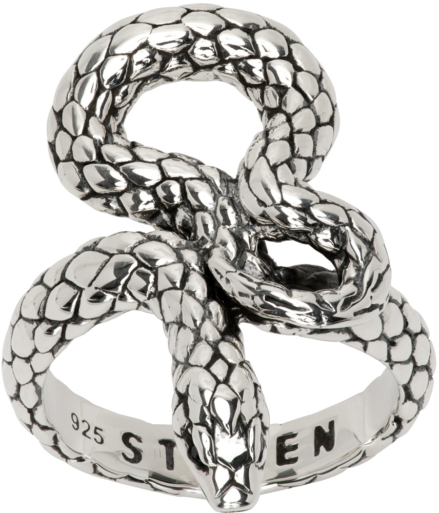 Stolen Girlfriends Club Silver Hiss Ring Stolen Girlfriends Club