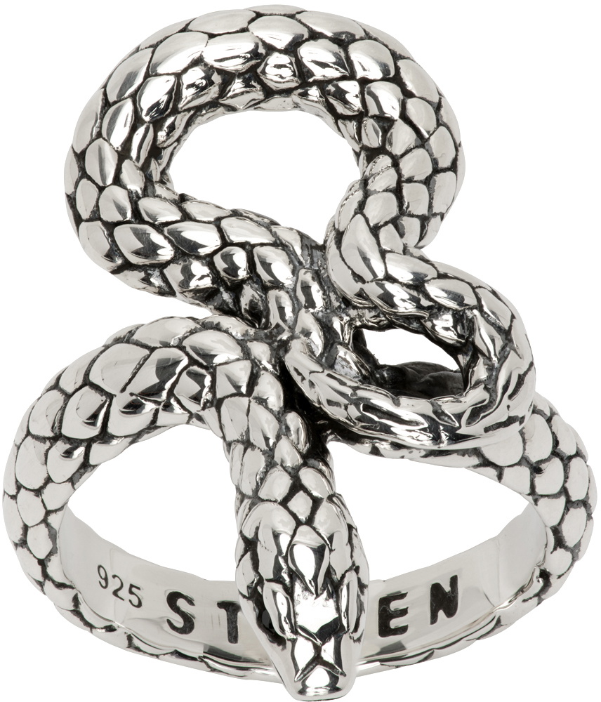 Stolen Girlfriends Club Silver Hiss Ring