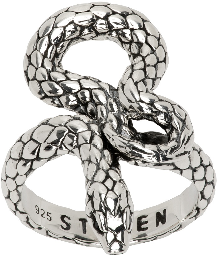 Photo: Stolen Girlfriends Club Silver Hiss Ring