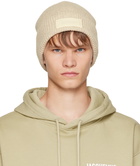 Jacquemus Beige Le Chouchou 'Le Bonnet Jacquemus' Beanie