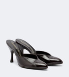 Herbert Levine Sitting Pretty leather mules