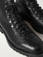 Manolo Blahnik - Calaurio Full-Grain Leather Lace-Up Boots - Black