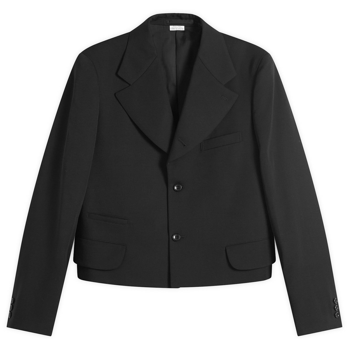 Comme des Garçons Homme Plus Men's Wool Blazer in Black