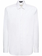 VERSACE - Logo Cotton Poplin Shirt
