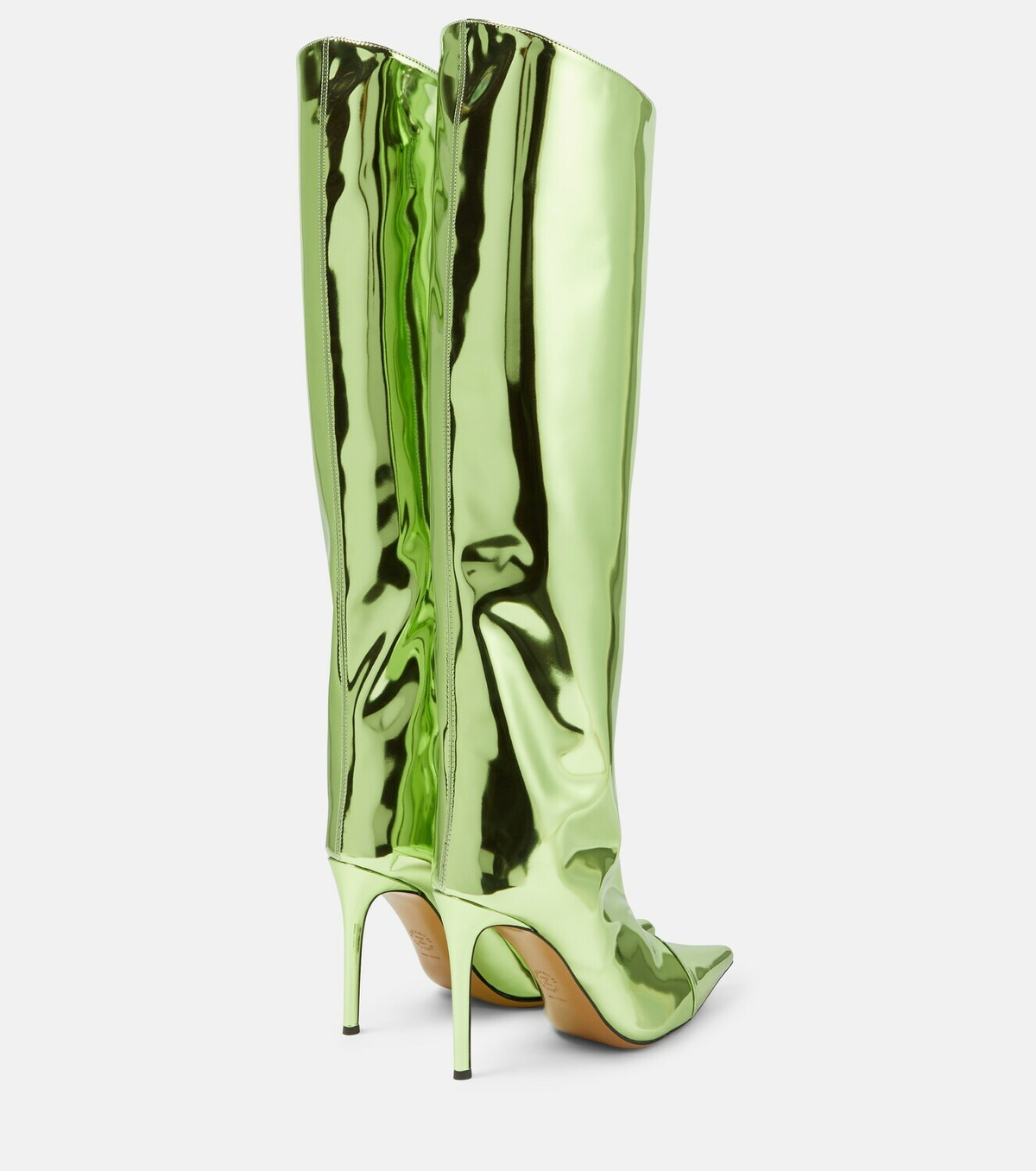 Alexandre Vauthier Patent leather knee-high boots