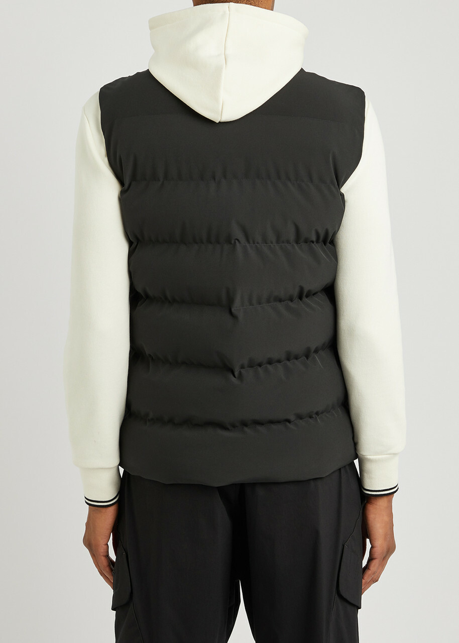 Sandbanks Explorer Quilted Shell Gilet Black