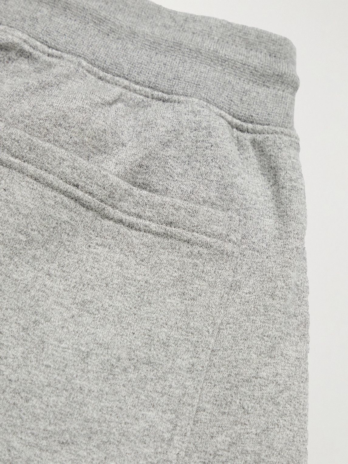 Richard James - Tapered Organic Cotton-Jersey Sweatpants - Gray
