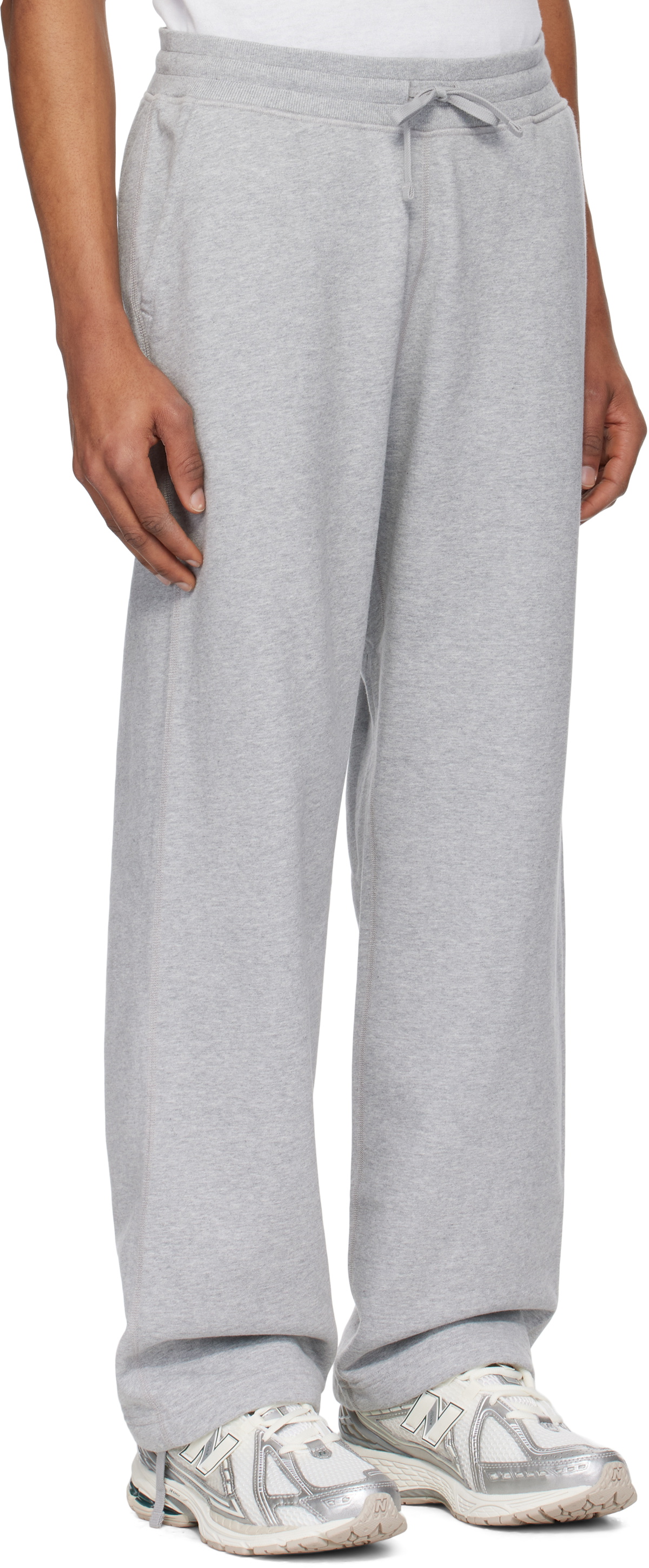 Reigning Champ Gray Midweight Terry Relaxed Sweatpants